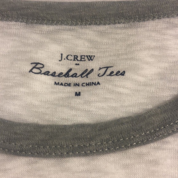 J Crew Baseball tee - Picture 2 of 2